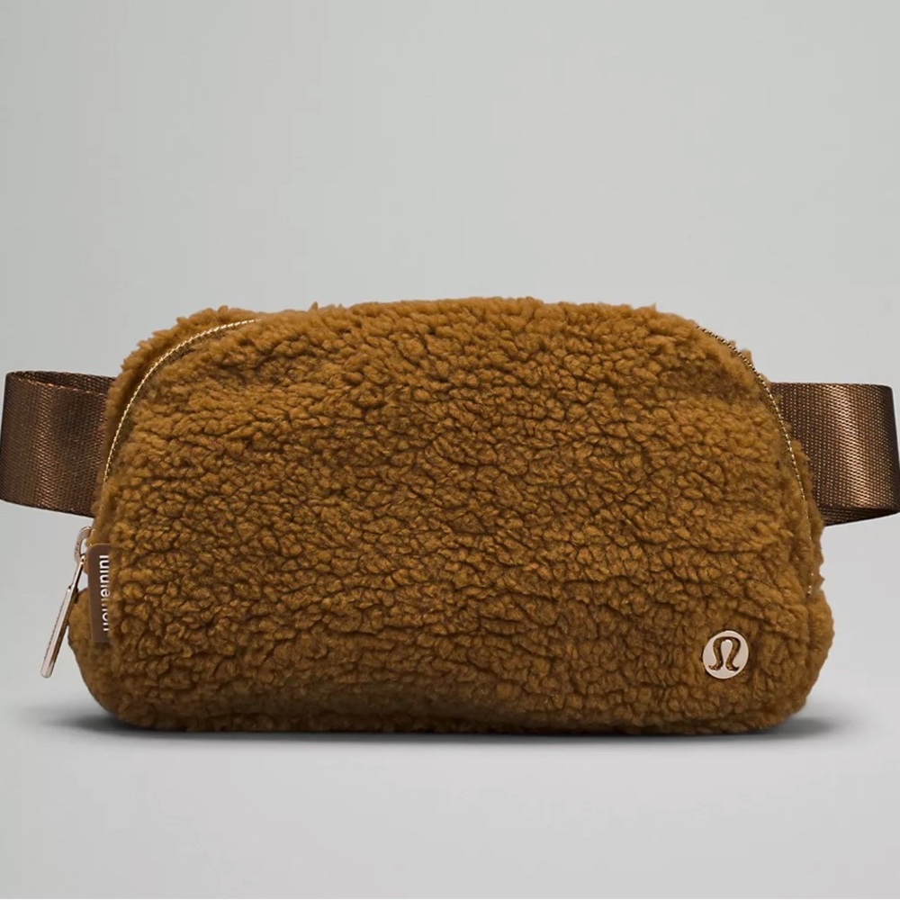 Lululemon Belt Bag 1L Fleece Burnt Caramel